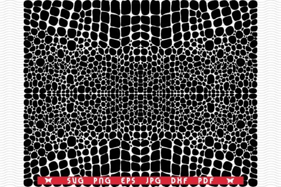 An Embroidery Designer Reviews SVG Alligator Skin Seamless Pattern