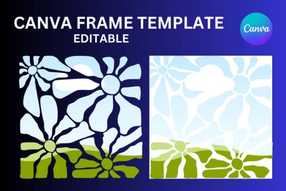 Boho Floral Vintage Pattern Graphics Canva Frame Review