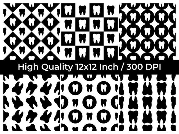 Dental Tooth Seamless Pattern Bundle Review
