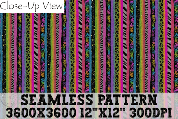 Funky Neon Animal Print Stripes Pattern: An Embroidery Designer's Honest Review
