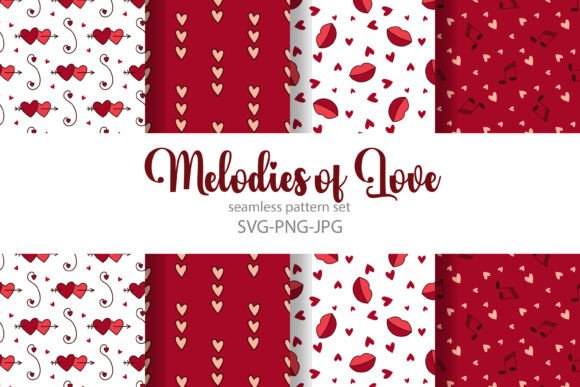 Melodies of Love Prints Set for Romantic Graphics
