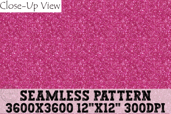 Pink Glitter Seamless Pattern: Graphics & Patterns for Local Branding