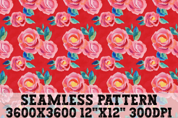 Preppy Floral Seamless Pattern: Graphics & Patterns for Real Projects