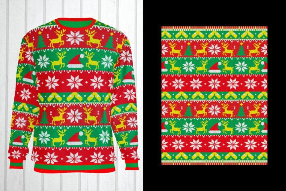 Ugly Christmas Sweater Pattern: A Maker’s Graphics Review