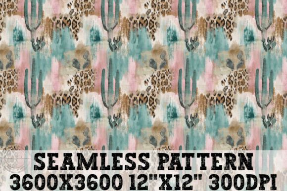 Western Cheetah Desert Seamless Pattern Review
